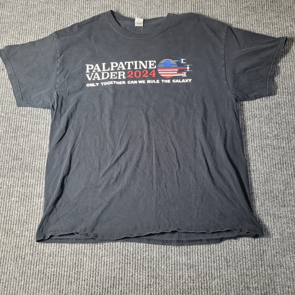 Star Wars Movie Vote Palpatine Vader 2024 Unisex T-Shirt Full Size XL